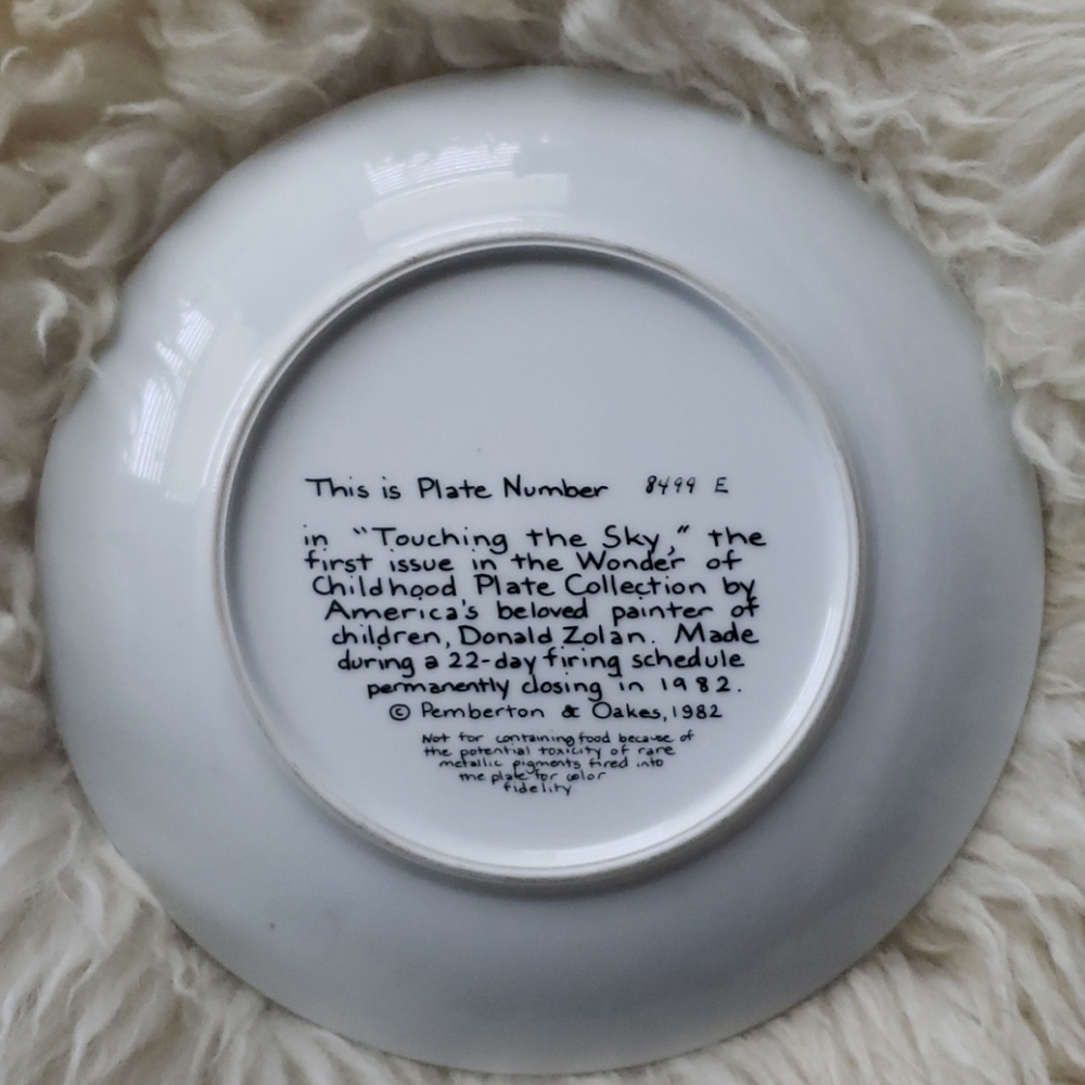 'Touching The Sky' Numbered Plate - Picture 5 of 6